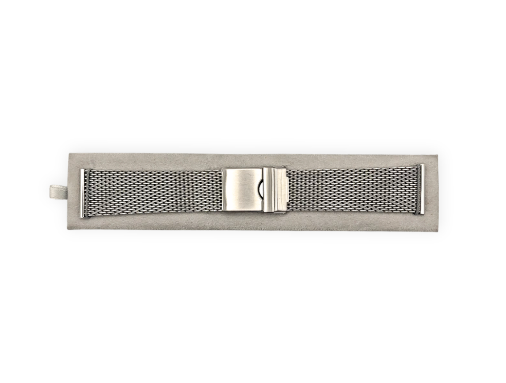 Shark mesh Milanese stainless steel bracelet 24mm