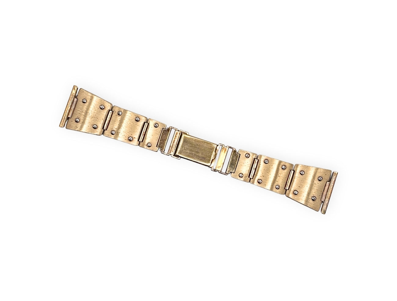 Bracciale in acciaio placcato oro 24mm
