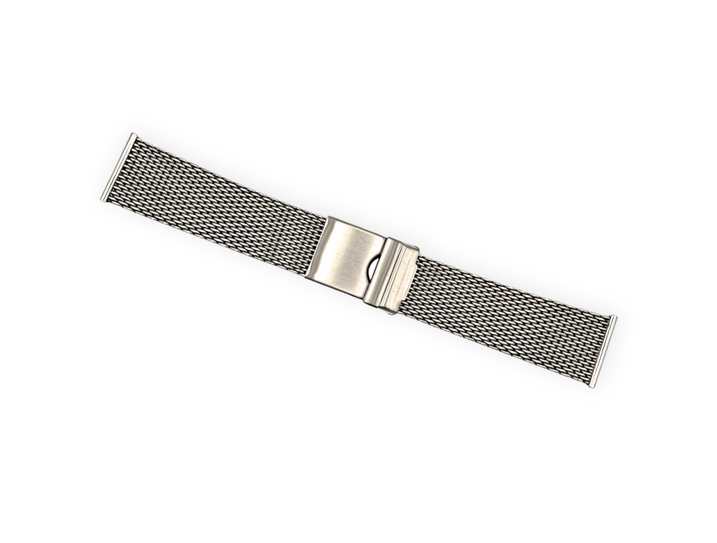 Shark mesh Milanese stainless steel bracelet 24mm