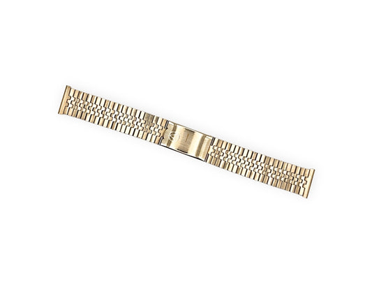 NSA Goldplated steel bracelet 20mm