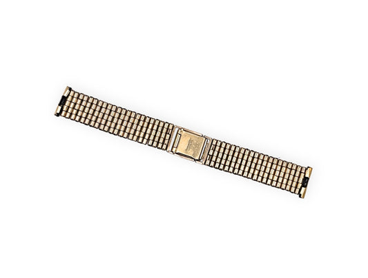 Goldplated steel bracelet 17mm
