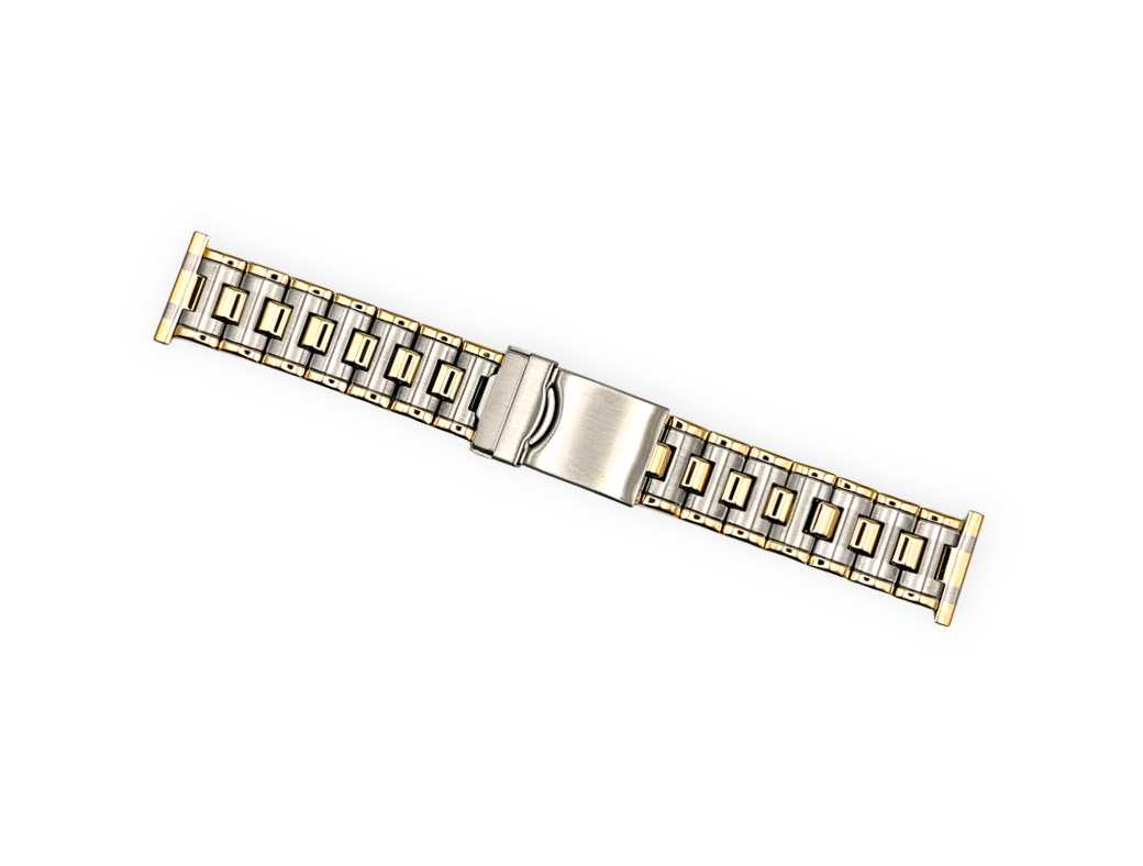 Rowi bicolor steel-gold bracelet ref. 30 4227 24mm