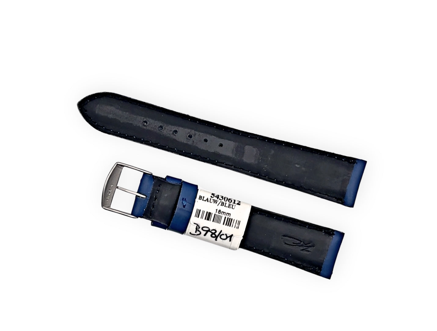 ZRC Swiss made blue strap 18mm