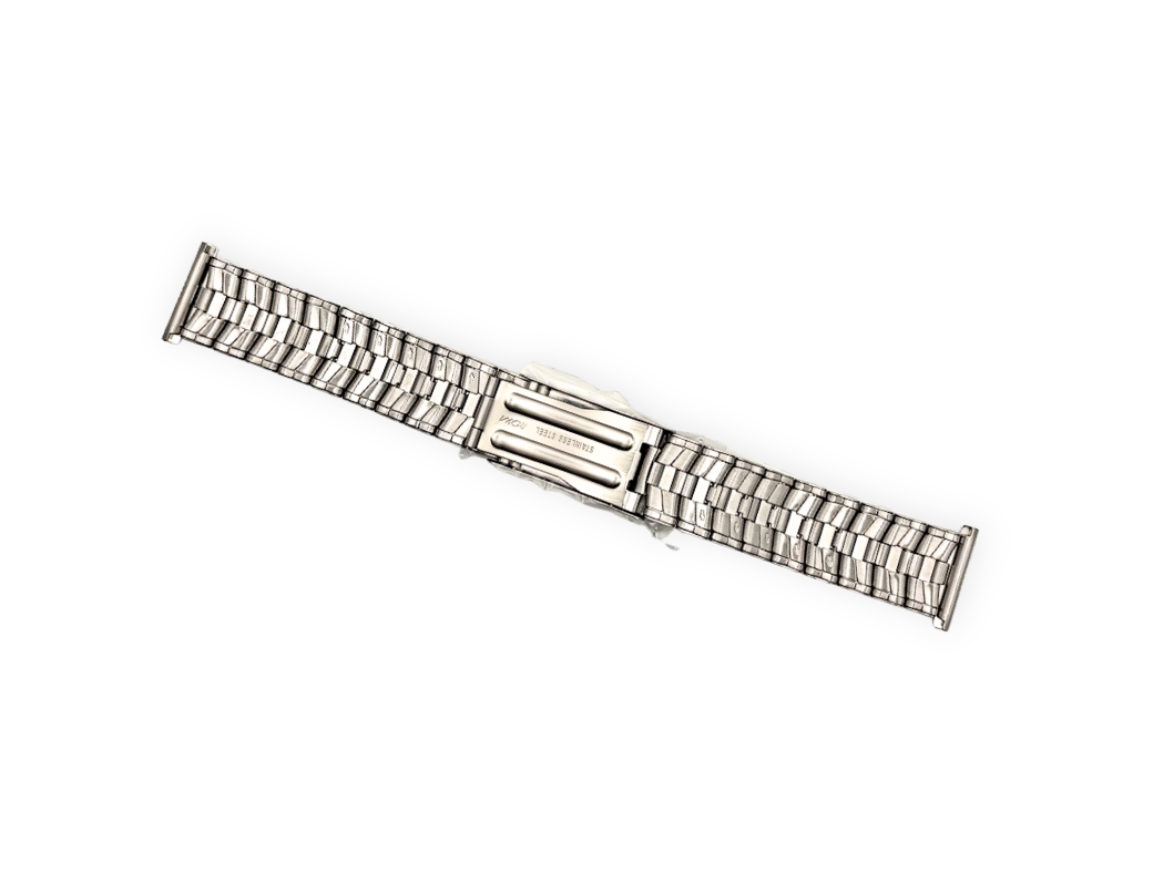 2000's Rowi bi-color steel bracelet ref. 30 4219 - 22mm (Copy)