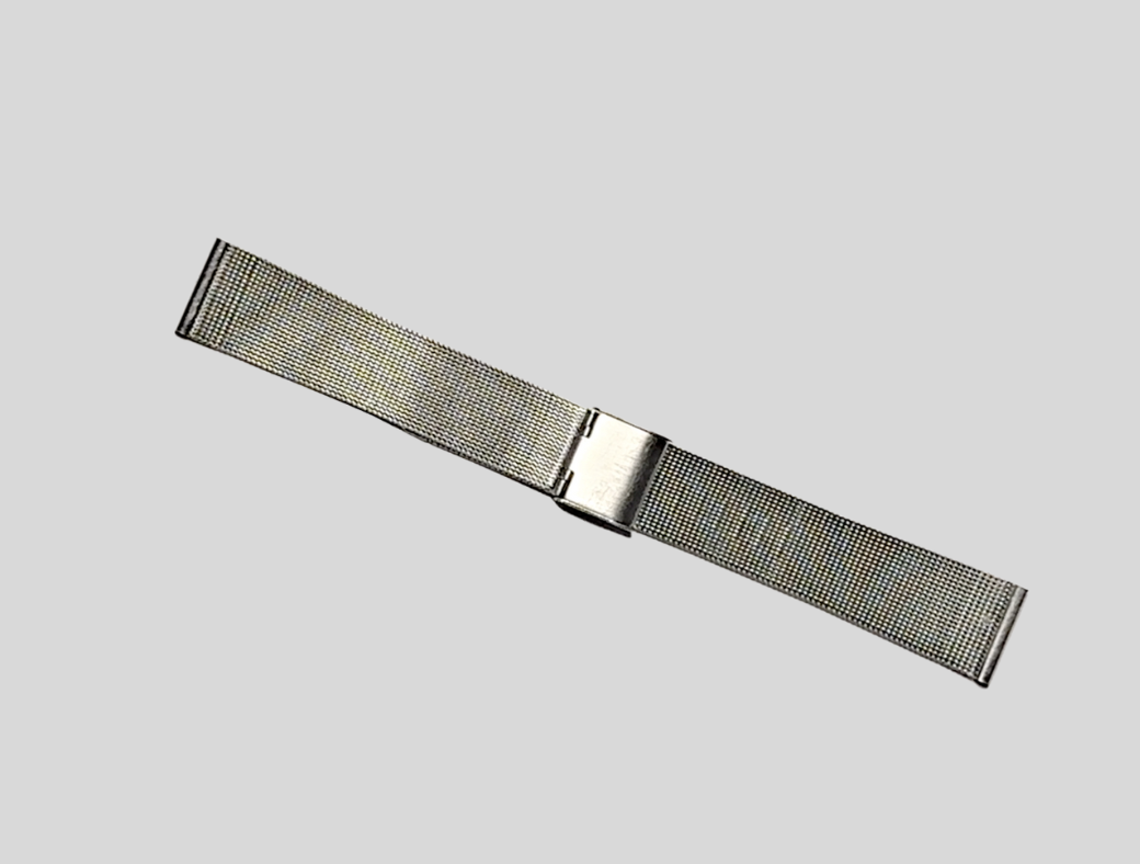 Stainless steel diver bracelet 17mm