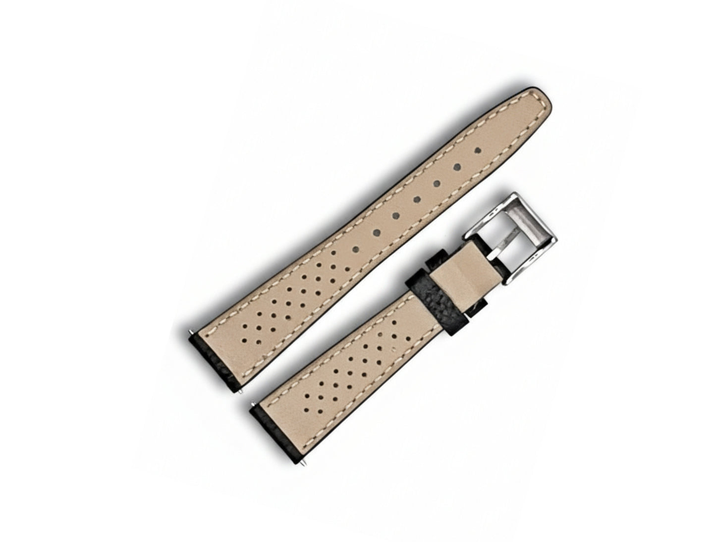 Vintage stijl raceband - Zwart