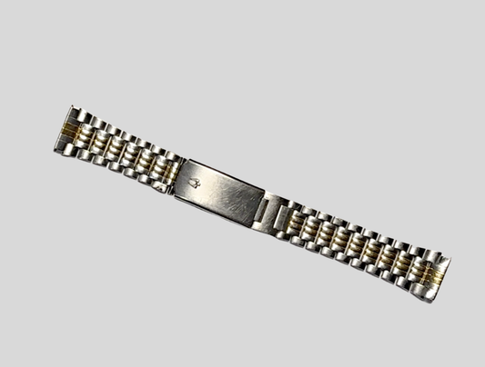 BULOVA Stainless steel bicolor bracelet 18mm