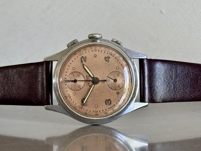Telda Chronograph | Venus 170 | Salmon dial