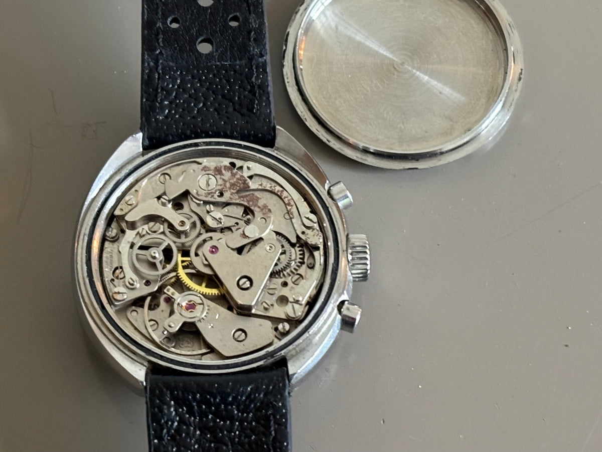 Pontiac Jumping Chronograph Steel case - Valjoux 7733