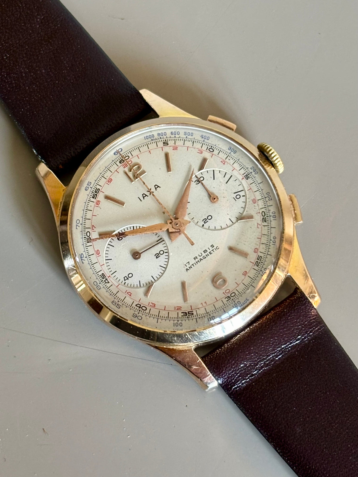 IAXA Chronograph Landeron 248 - MINT condition