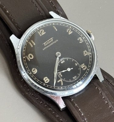 Tissot Antimagnetique Military Watch cal 27
