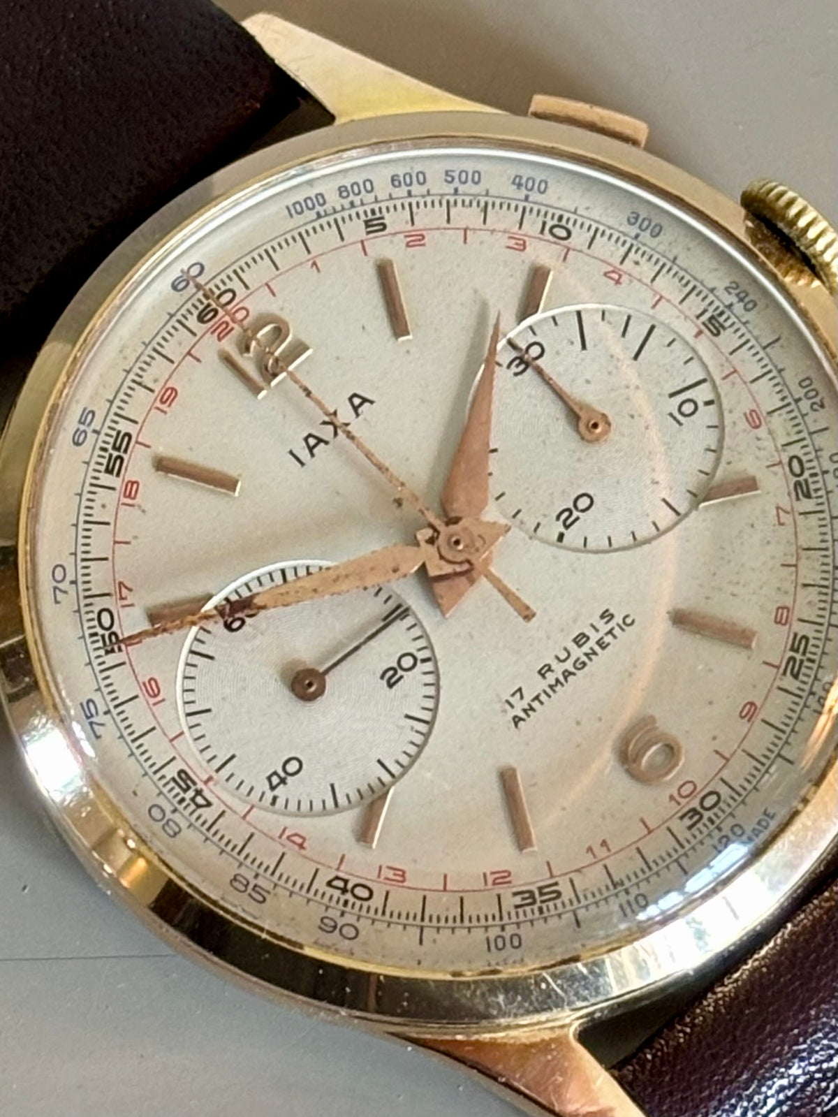IAXA Chronograph Landeron 248 - MINT condition