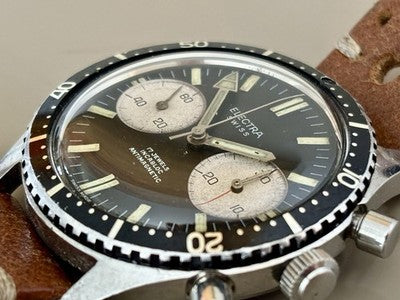LIP-Electra-Chronograph mit Panda-Zifferblatt, Ref. 4045