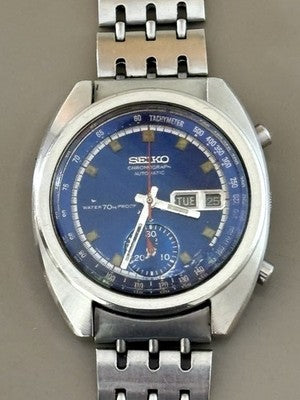 Seiko "Bruce LEE" Chronograph 6139-6011 - BLUE