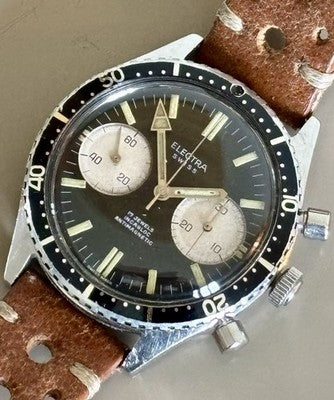 LIP-Electra-Chronograph mit Panda-Zifferblatt, Ref. 4045