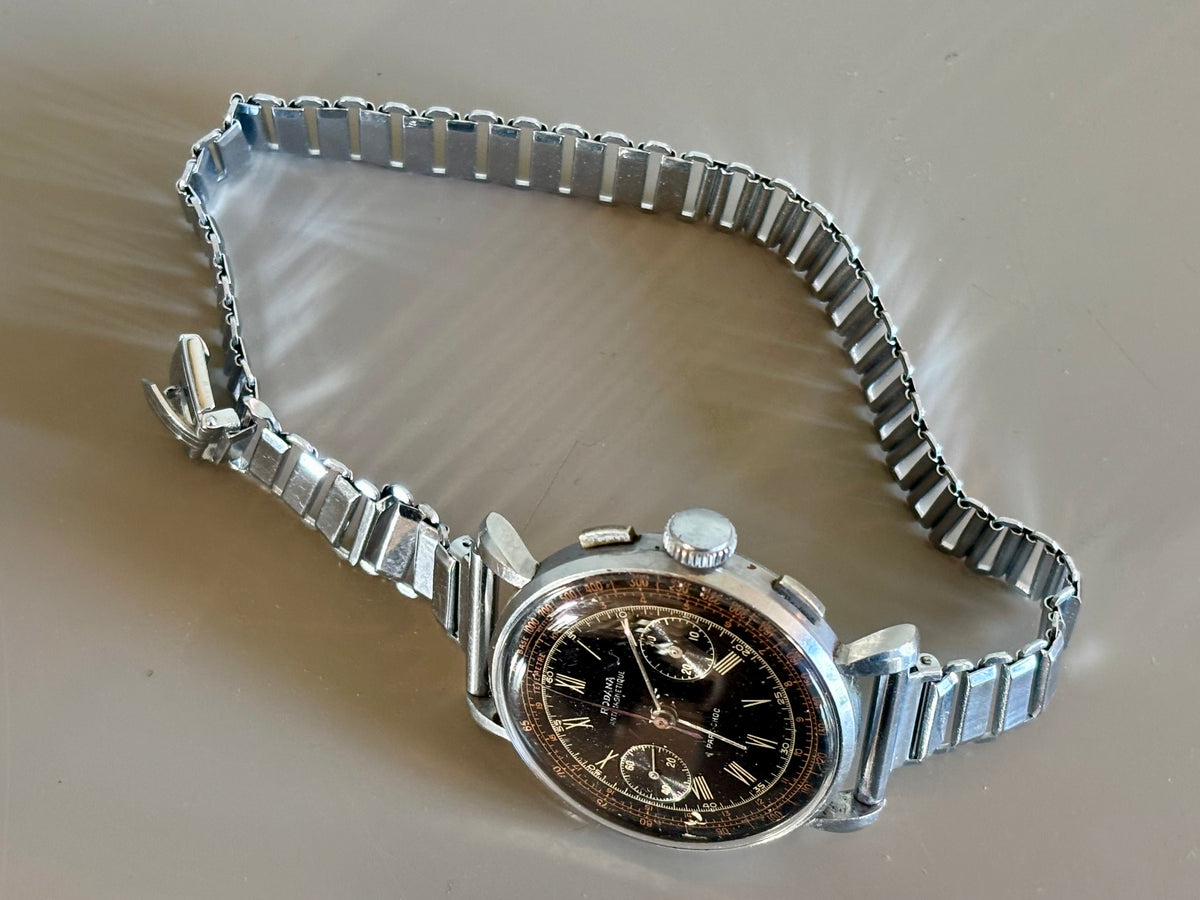 Rodana Chronograph Military dial - Valjoux 23