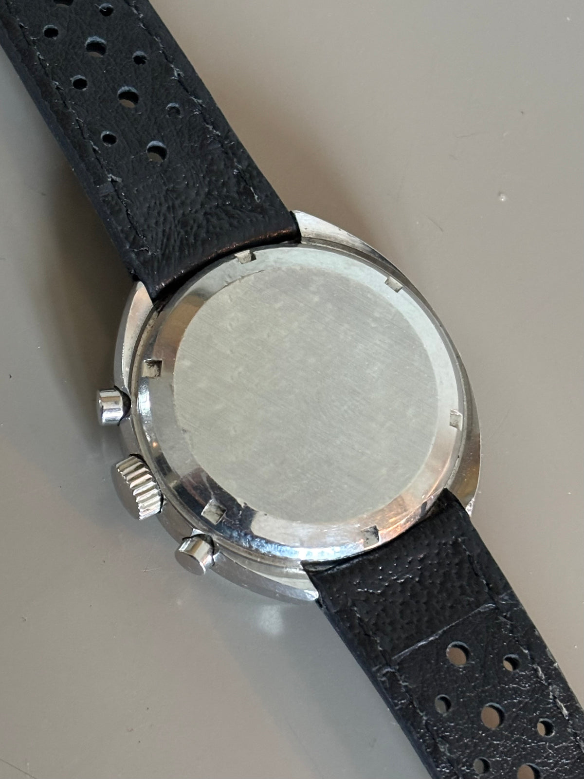 Pontiac Jumping Chronograph Steel case - Valjoux 7733