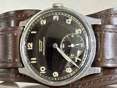 Tissot Antimagnetique Military Watch cal 27