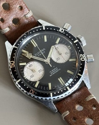 LIP-Electra-Chronograph mit Panda-Zifferblatt, Ref. 4045