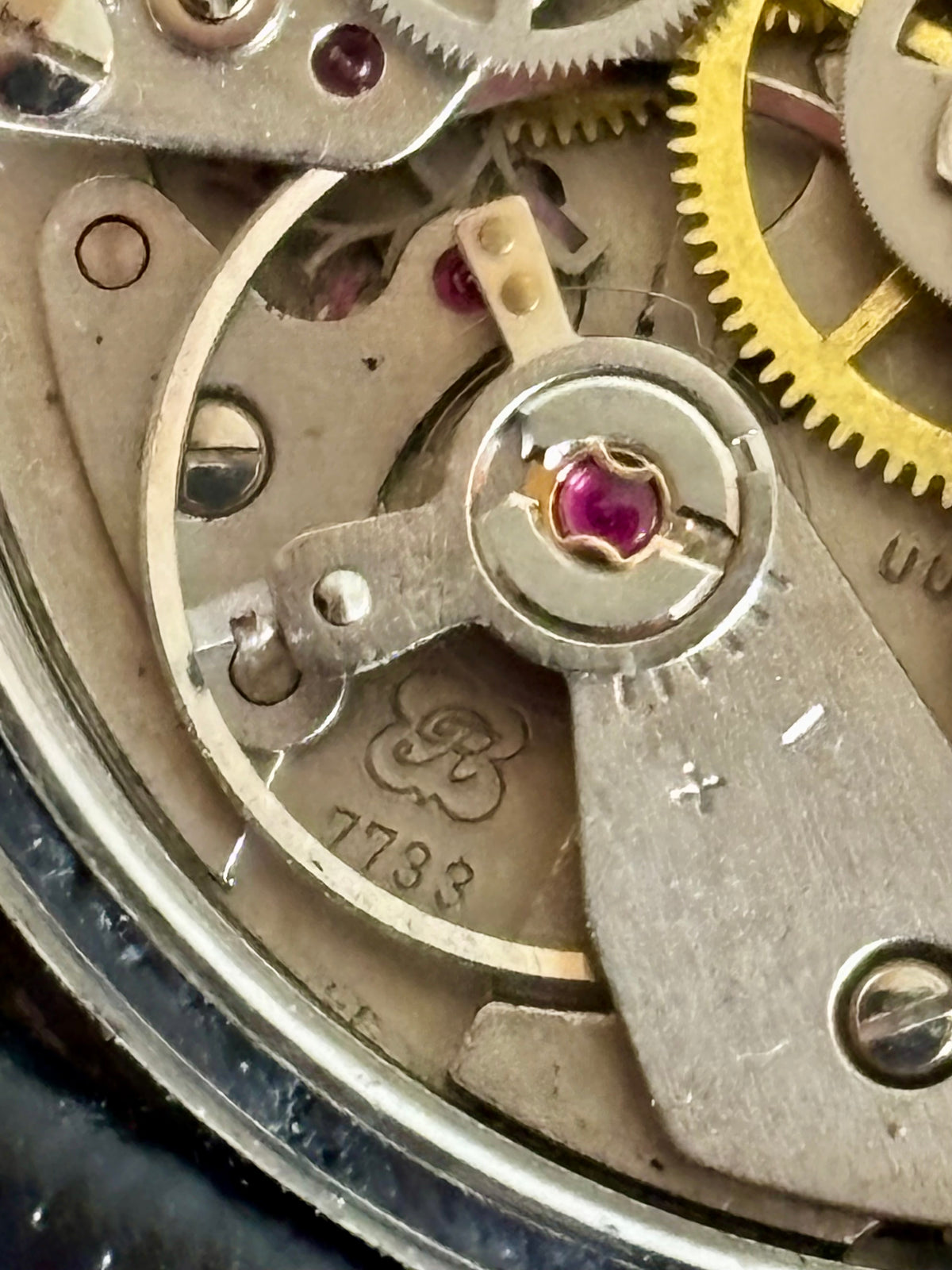 Pontiac Jumping Chronograph Steel case - Valjoux 7733