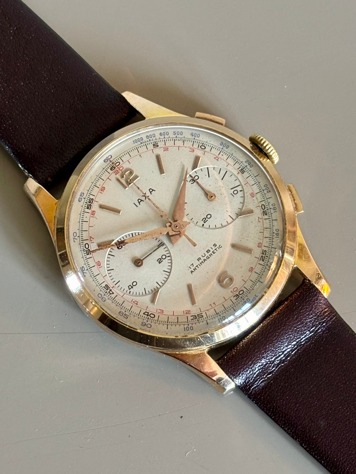 IAXA Chronograph Landeron 248 - MINT condition