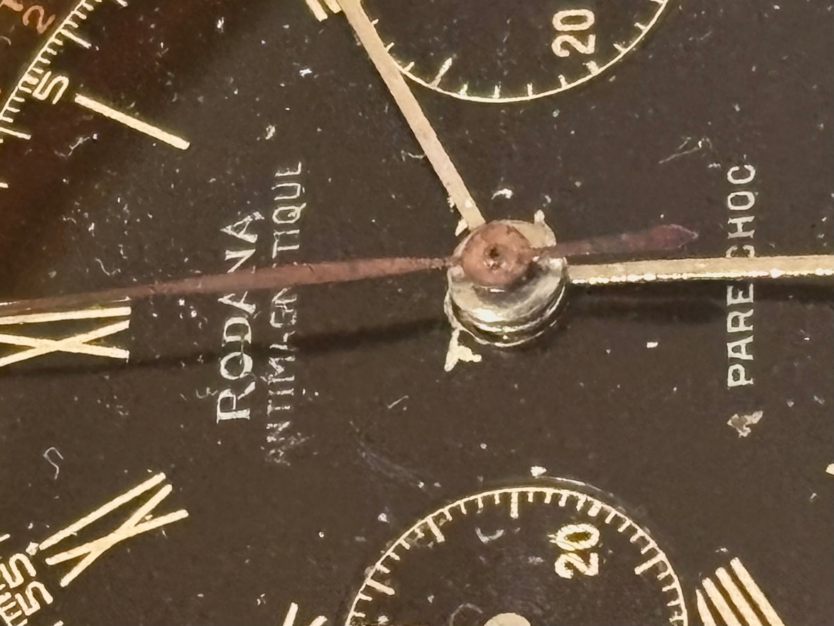 Rodana Chronograph Military dial - Valjoux 23