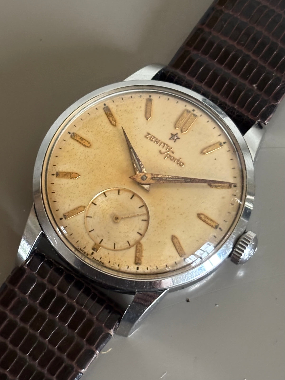 Zenith Sporto Cal. 40 - Exceptional patina!