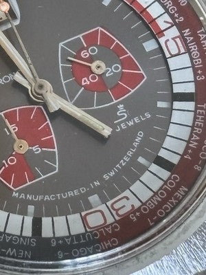 Sorna Bullhead Chronograph Worldtimer