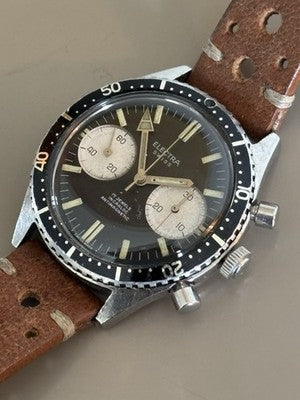 LIP-Electra-Chronograph mit Panda-Zifferblatt, Ref. 4045