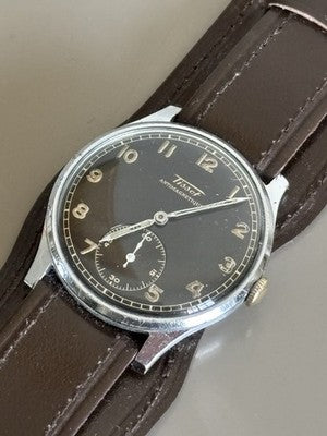 Tissot Antimagnetique Military Watch cal 27