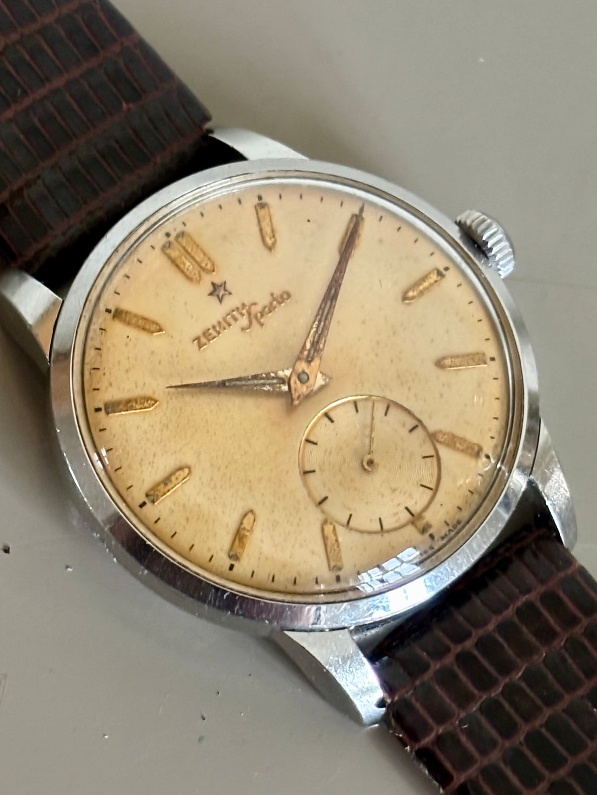 Zenith Sporto Cal. 40 - Exceptional patina!