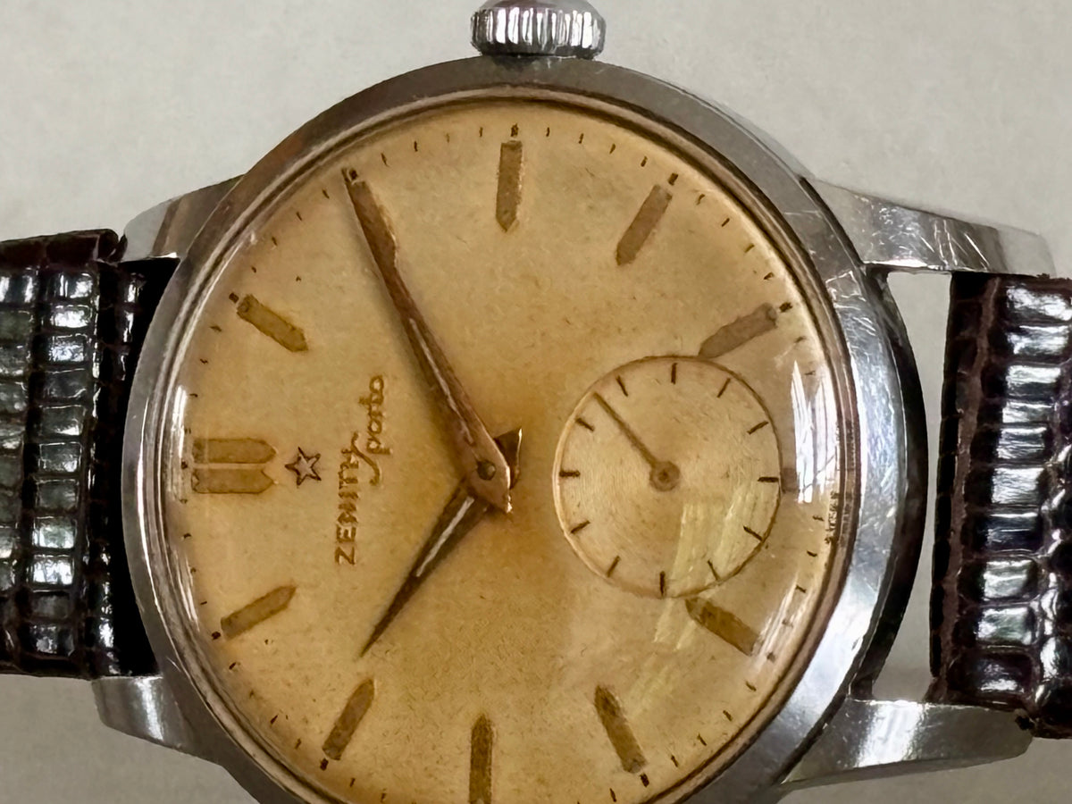 Zenith Sporto Cal. 40 - Exceptional patina!