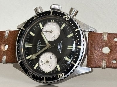 LIP-Electra-Chronograph mit Panda-Zifferblatt, Ref. 4045