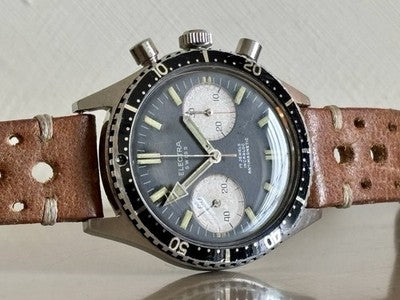 LIP-Electra-Chronograph mit Panda-Zifferblatt, Ref. 4045