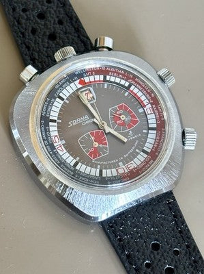 Sorna Bullhead Chronograph Worldtimer