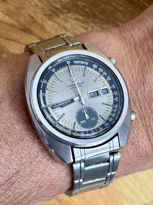 Seiko 6139-6012 champagne dial