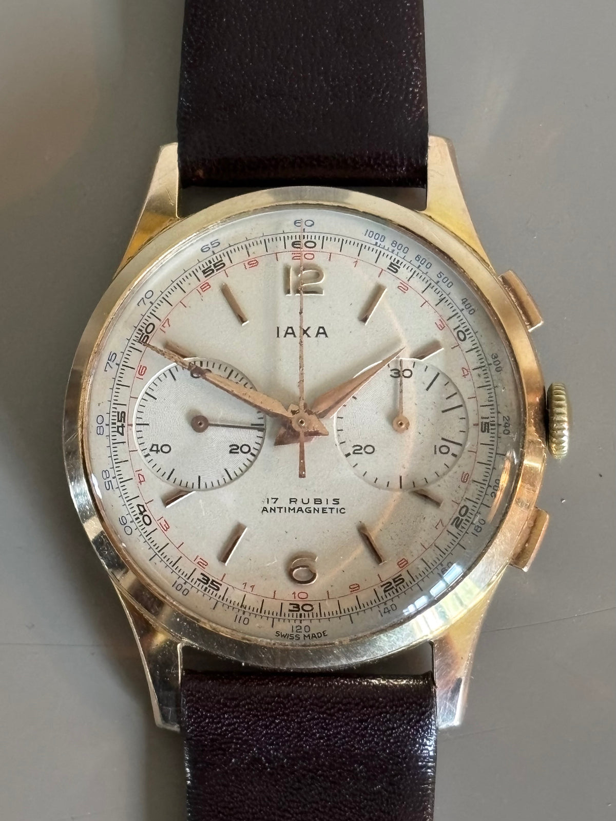 IAXA Chronograph Landeron 248 - MINT condition