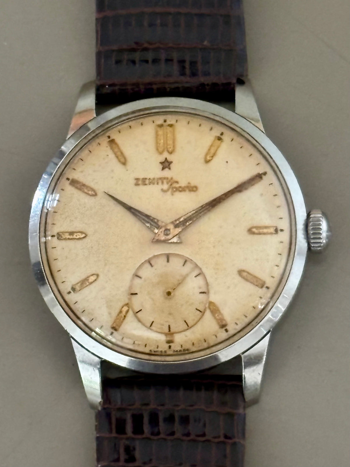 Zenith Sporto Cal. 40 - Exceptional patina!