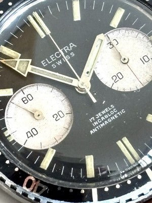 LIP-Electra-Chronograph mit Panda-Zifferblatt, Ref. 4045